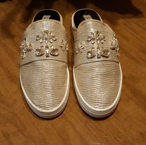 BADGLEY MISCHKA Seline Embellished Mules